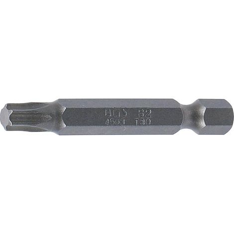 Embout 50 mm 6,3 mm (1/4) Profil T Torx T30 - Précision et Durabilité, Acier - D-Work