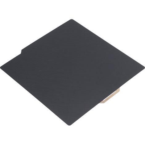Plaque PEI Double Face Texturée pour Imprimante 3D Bambu P1P, Acier Carbone Haute Température, Résistant à la Chaleur, Surface Anti-Adhésive, Lot de 1, Taille 256x256mm (1/5)
