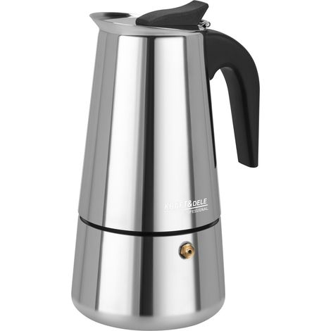 Mokka-Kaffeemaschine für 10 Tassen aus Edelstahl (1/5)