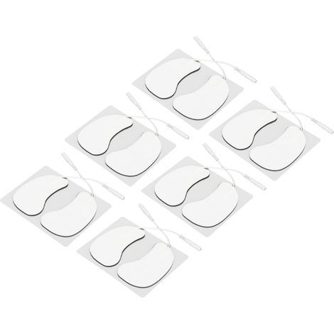 12 autocollants électrodes oculaires réutilisables 2mm pour électrostimulation et soins des yeux