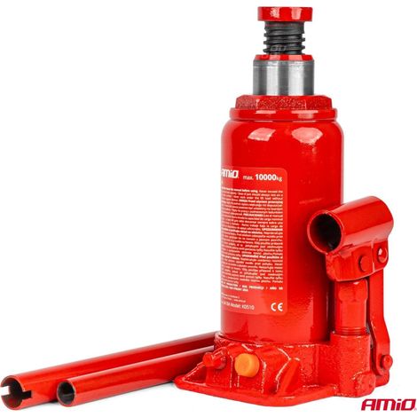 Élévateur de poteau hydraulique 10T 10000 kg, caisson PVC amio-04184 (1/5)