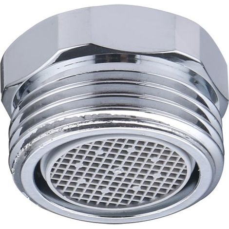 Adaptador de Caño de Grifo con Aireador Atomizador QUICK PLOMBERIE - Hembra 22x100 - Macho 3/4