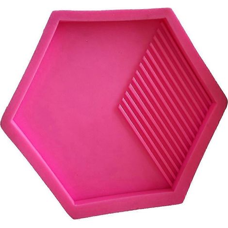 Fond décoratif en silicone pour carrelage mural de piscine hexagonal géométrique en béton, brique et moule, motif brique (1/5)