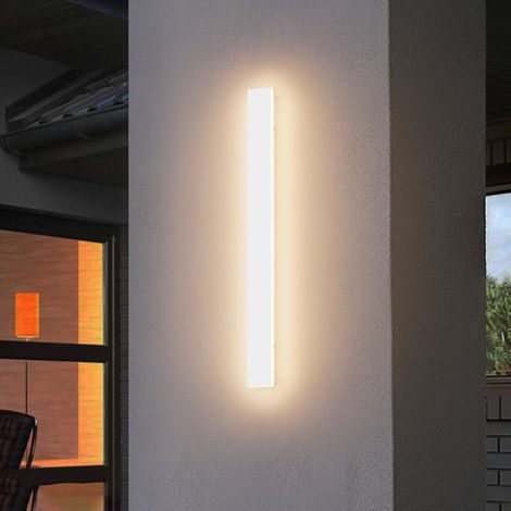 Outdoor Wall Light, 20W Long Villa IP65 Waterproof Wall Light for Gardens, Terraces, Bedrooms, Living Room Indoor Wall Lamp 3000K (White, 60CM) (1/5)