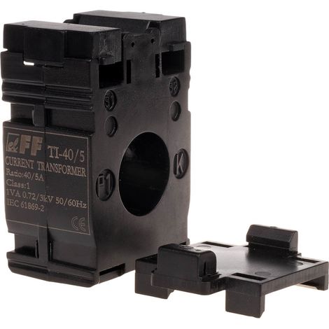 Trasformatore di corrente 40/5a 22, classe 1 TI-40-5