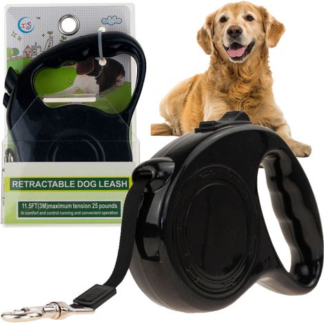 TG63398 AUTOMATISCHE LEINUNG FÜR HUND/KATZE, 3M-BAND, 11 kg, EXTENSIV, FLEXIBEL