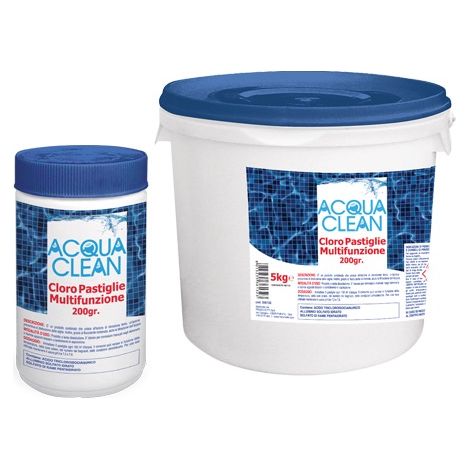 TRICLORO ACQUA CLEAN PASTIGLIE MULT.KG5