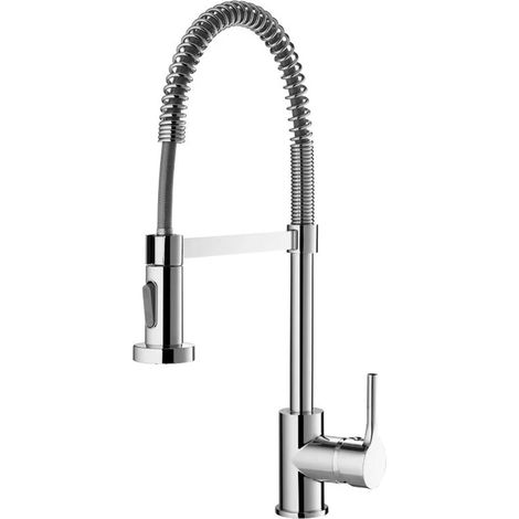 Deva Slinky Mono Kitchen Sink Mixer Tap - Chrome (1/5)