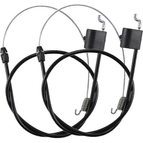 Lot de 2 câbles d'embrayage de rechange pour tracteurs tondeuses MTD 946-04091 (1/4)