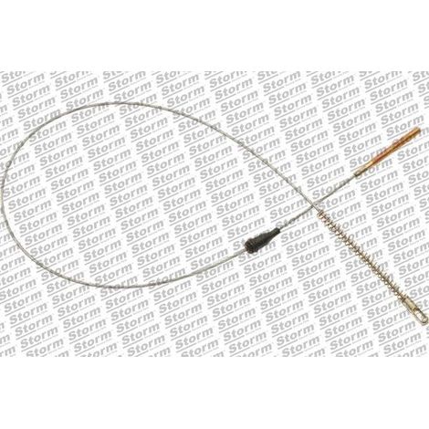 Câble frein arrière droit compatible Opel, Vauxhall 90445986 (1/2)