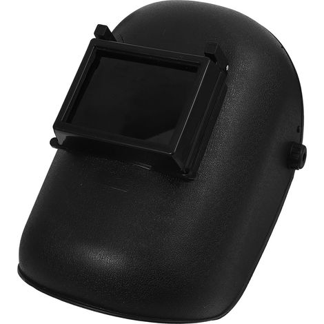 Casque de Soudage en PP Noir pour Poste de Soudure, Équipement de Soudage Réutilisable, Protection des Yeux pour Travail de Soudeur (1/5)