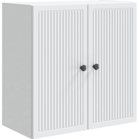 Armario de pared Blanco 59 x 31 x 60 cm Madera de ingeniería vidaXL