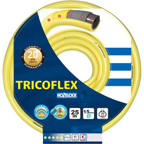 HOZELOCK Manguera Tricoflex Amarilla Hozelock 19mm Rollo 50m (1/6)