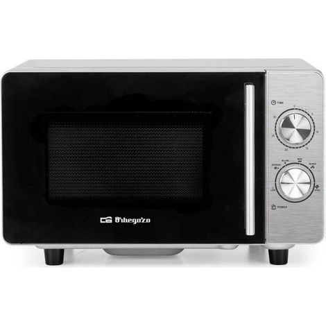 Orbegozo MI 2030 CE - Horno Microondas Sin Grill 20 Litros Inox (1/3)