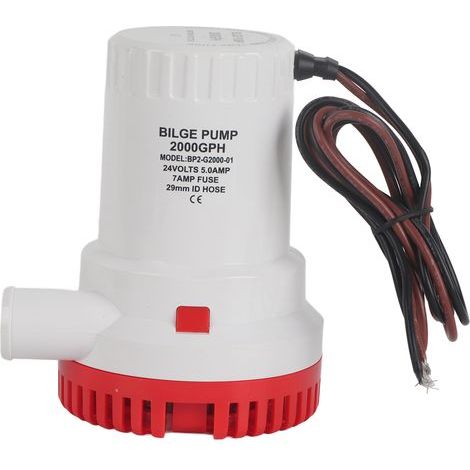 Pompe cale 2000 GPH – non brûlante DC – micro facile enlever – 24V (1/5)
