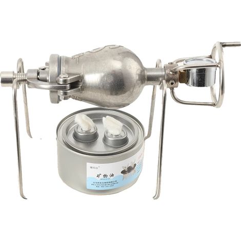 Máquina para hacer palomitas de maíz, capacidad de 100 ml, funcionamiento manual, calentamiento con llama abierta, acero inoxidable 304 apto para uso alimentario, peso del paquete: 1,01 kg. (1/5)