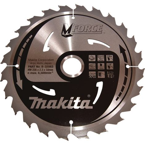 Makita Sägebblatt M-FORCE 235x30x24Z (1/5)