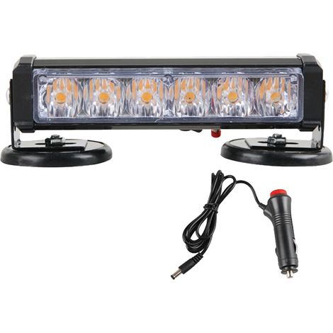 Lampe Flash Automobile à Aimant très Puissant Feu d'Avertissement (1/5)