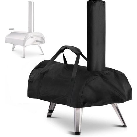 Housse de four à pizza pour  - Étanche - Résistant aux intempéries - En tissu Oxford - Pour four à pizza - Noir - 81 x 42 x 21 cm, For Ooni Karu 12 (1/5)