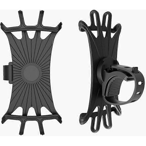 Support de téléphone portable à 360° pour vélo, trottinette ou guidon (pieds) (1/5)