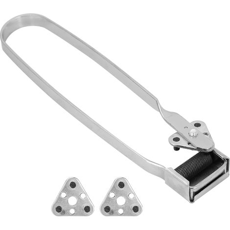 Briquet à silex triple en acier avec 2 pierres de rechange, pour camping, allumage et coupe, lot de 1+2 pièces (1/5)