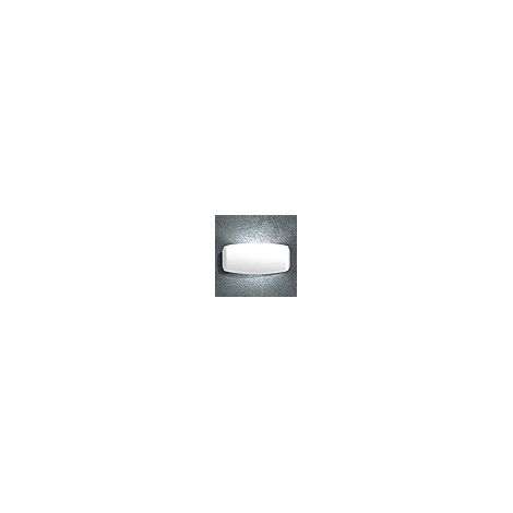 wandleuchte abram 1xr7s (189mm) 10,5w mit druckknopf cct (3farben) ip55 l.26,5xw.6xh.12cm weiss harz