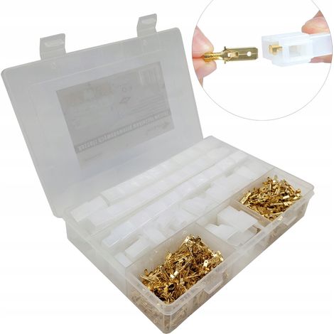 Kit di connettori per fili 580 pezzi (1/5)