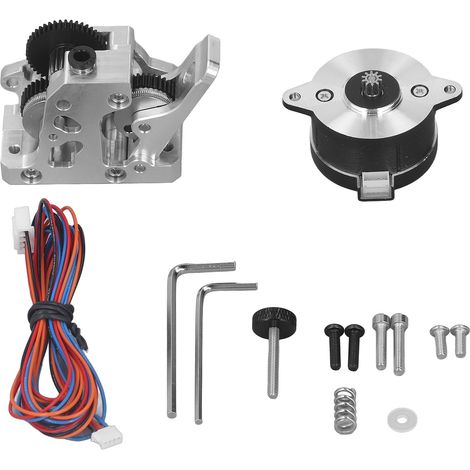 Hochtorsions-Metall-Extrusionsset für CR-10/10S 3D-Drucker, kompatibel mit PLA und ABS, 12 V und 24 V, mit Schrittmotor (1/5)