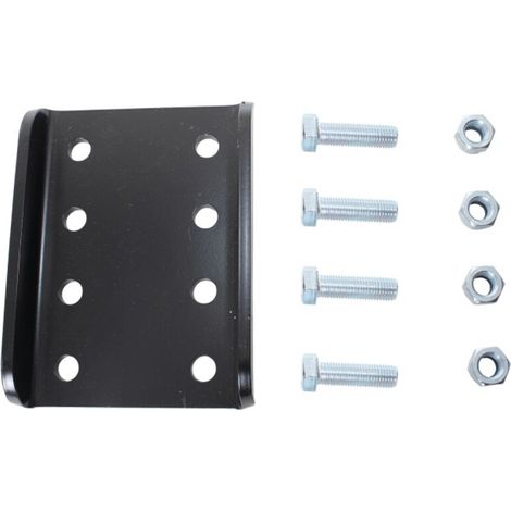 Plaque de rehausse pour rotule standard 2 trous