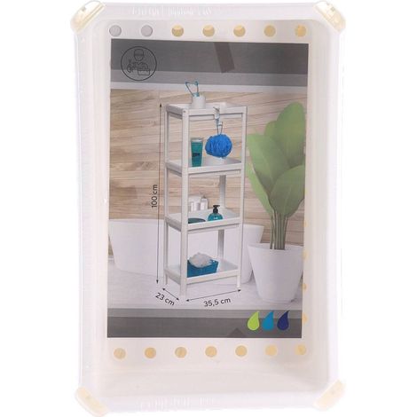 Mobile contenitore pp 4 livelli - bianco - Tendance