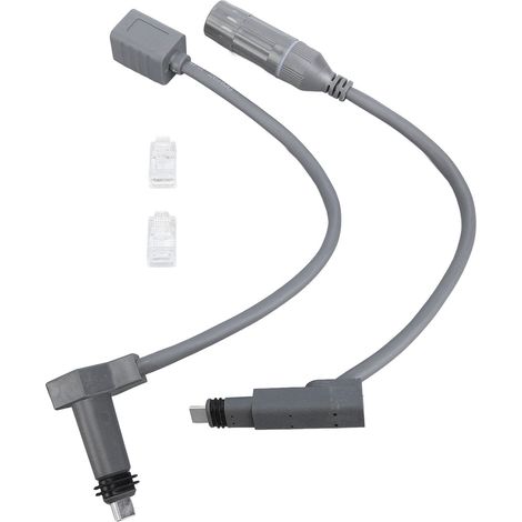 Adaptateur Fiche SPX vers RJ45 Débit 1200Mbps Câble Satellite Rectangulaire Connecteur vers Adaptateur RJ45 (1/5)