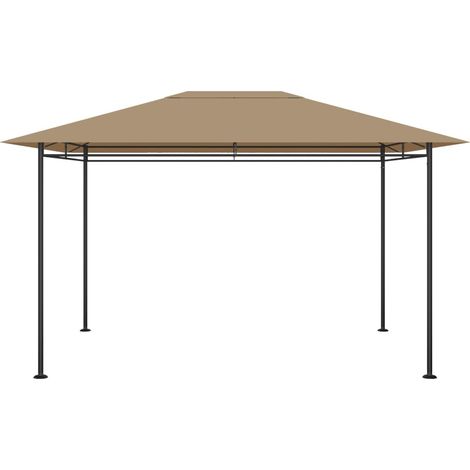 Belvédère 384x281x270 cm Taupe 180 g/m² (1/5)