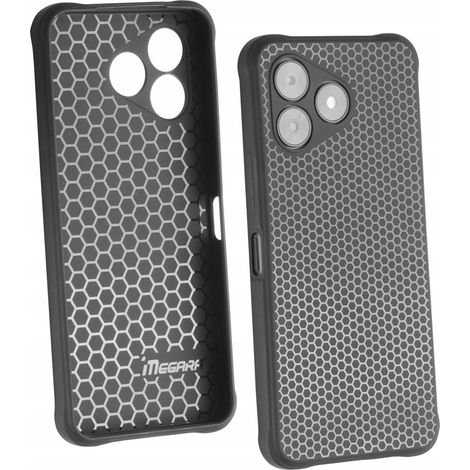 Custodia per Hammer Blade VA 5G - 6,56" in silicone TPU nero opaco (1/3)