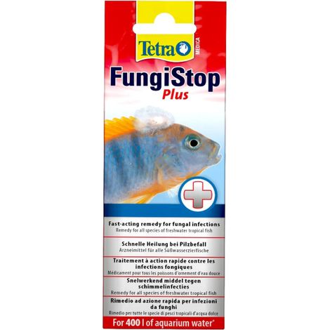 FungiStop plus, anti-fongique pour poisson d'ornement 20ML - Tetra (1/3)