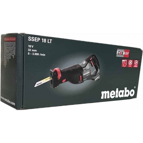 Metabo Akku-Säbelsäge SSEP 18 LT ohne Akku und Ladegerät im Karton