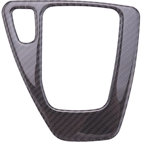 Adesivo decorativo 3D in fibra di carbonio per pannello centrale del cambio per Serie 3 E90 320I 325I E91 E92 E93 (1/2)