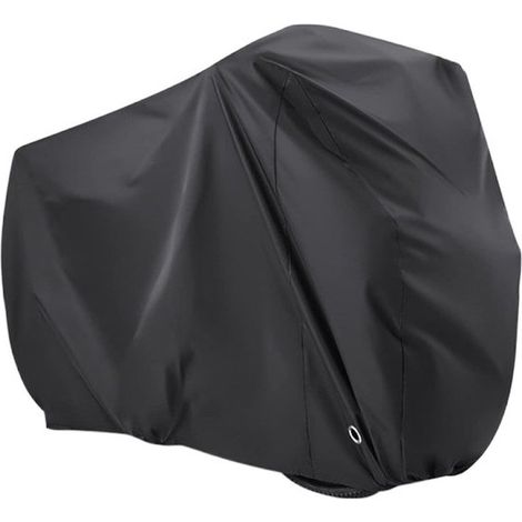Funda para bicicleta,Funda impermeable para 1 bicicleta,Funda para bicicleta de montaña,Resistente a la lluvia,Impermeable,Negro (1/5)