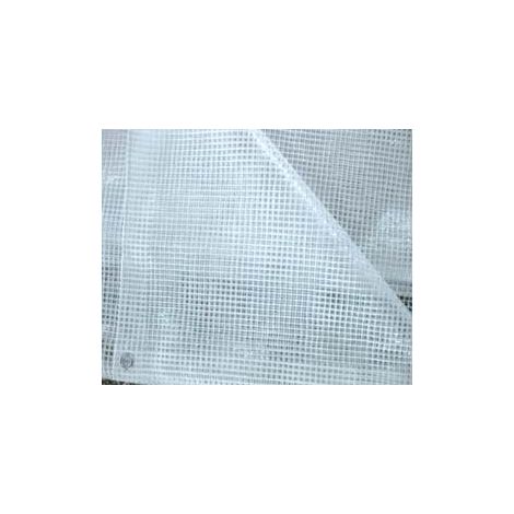 TELO TENDA PE RETINATO TRASPARENTE CON OCCHIOLI  cm.300x200    TREX