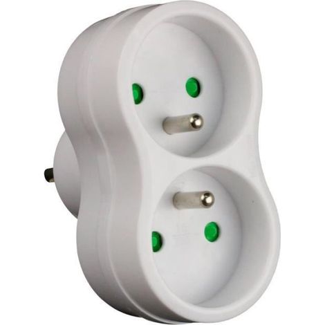 Biplite 16A 2P+T Blanc (1/2)