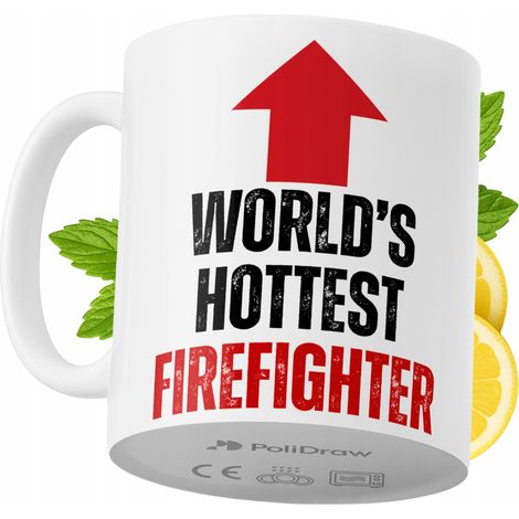 Lustige Kaffee- oder Teetasse für Feuerwehrleute mit witzigem Textdesign – ideal für Geburtstage, Namenstage, Feiertage und besondere Anlässe. Hochwertige Tasse für Zuhause, Büro und Arbeit. Farbe: We