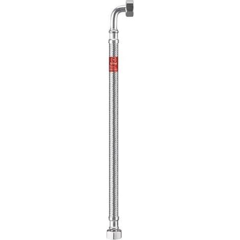 Tucai wężyk professionnel acier inoxydable 80 cm 90° (1/2)