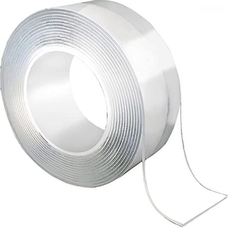Waschbares, abriebfestes, doppelseitiges Klebeband, 10 mm x 3 m, wiederverwendbar