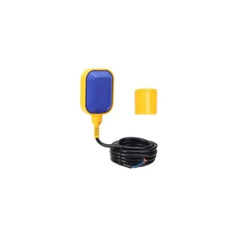 QORVA-Capteur de Flotteur Pompe de Contrôle du Niveau d'eau Interrupteur de Niveau d'eau Câble Automatique avec Fil de Cuivre de Haute pureté (4M)