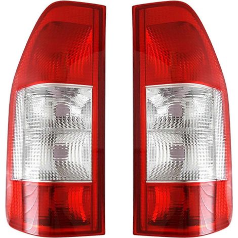 Feux arrière de voiture (paire) pour Mercedes Sprinter 1995-2006 (sans ampoules), feu stop arrière (1/5)