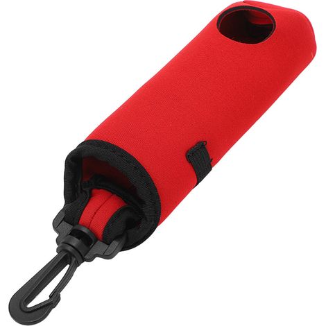 Sac de golf mini, petit, portable, imperméable, durable et robuste, avec boucle rotative, accessoire de golf rouge. (1/5)