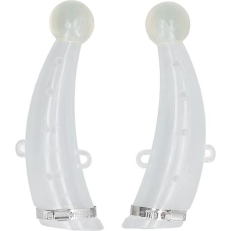 Housse de protection en corne de bétail, résistante à la chaleur, facile à porter, matériau confortable en Gel de silice, vache (1/5)