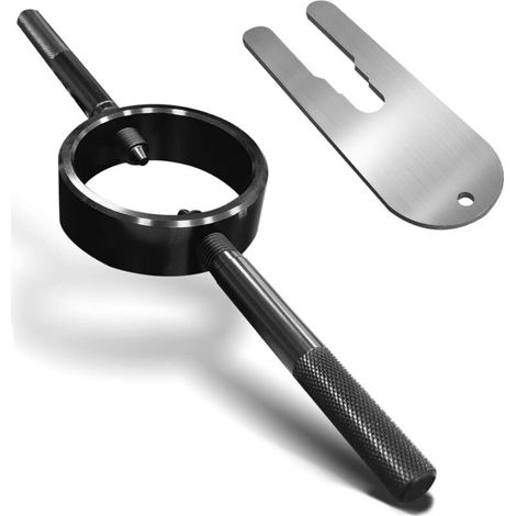 Compresseur de Ressort de Fourche Moto - Aluminium - Outil de Suspension Universel (1/5)