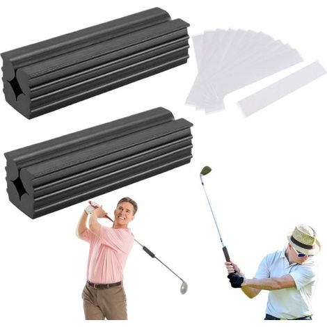 Manchons antidérapants pour clubs de golf lot de 2 - grips de rechange avec adhésif, 8,8 x 2,2 cm (1/5)