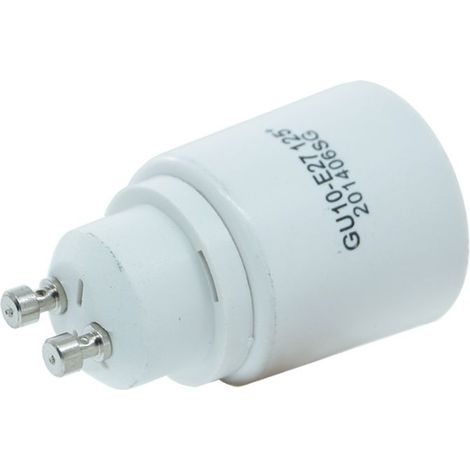 Adattatore Convertitore Riduzione Lampada Lampadina GU10 A E27 (1/4)