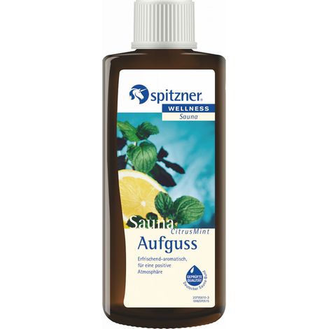 Spitzner Saunaaufguss Citrus Mint 190 ml Sauna Aufguss